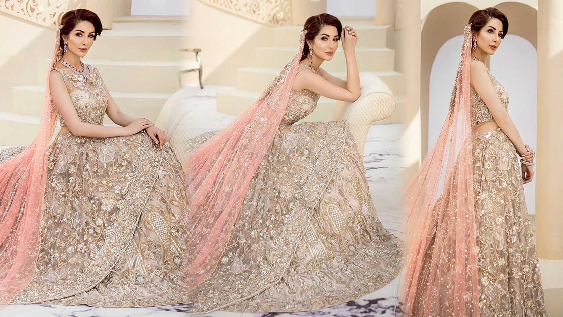 Glamour of Women's wardrobe  Indian gowns dresses, Bridal