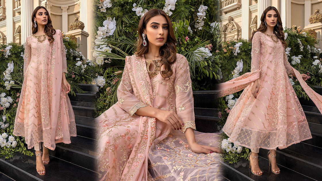 Buy Pakistani Chiffon Dresses - Designer Pakistani Chiffon Collection –  Page 3 – Nameera by Farooq