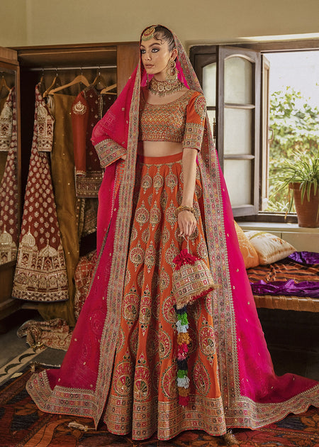 Beautiful Bridal Lehnga in Silver Color #N7057  Latest bridal dresses,  Pakistani bridal dresses, Desi wedding dresses