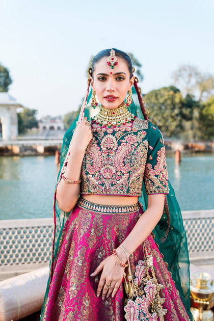 Bridal lehenga best sale under 50000