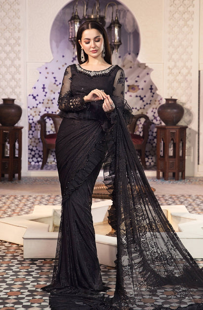 Black 2025 saree price