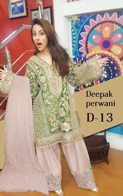 Deepak perwani mehndi on sale dresses