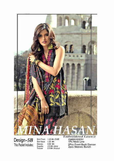 Mina hasan clearance party wear 2018