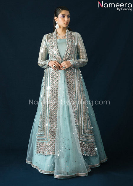 Jacket lehenga outlet dress