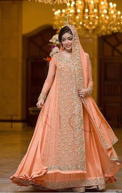 Pakistani Maxi Style Wedding Dress