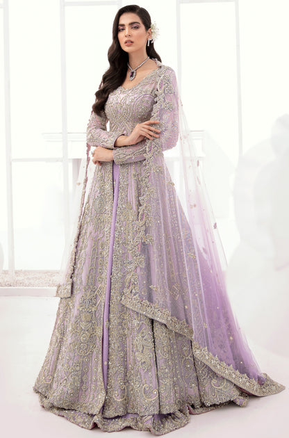 Mauve bridal sale dress