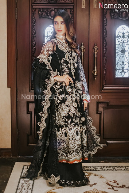 Pakistani black 2025 dresses 2019