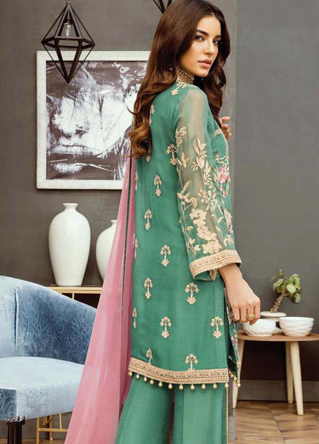 Pakistani Formal Dresses Latest Collection Nameera By Farooq 0981