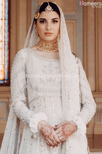 White Desi Wedding Dress bahai .pg