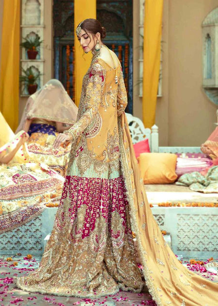 Mehndi outfits store for brides 2020