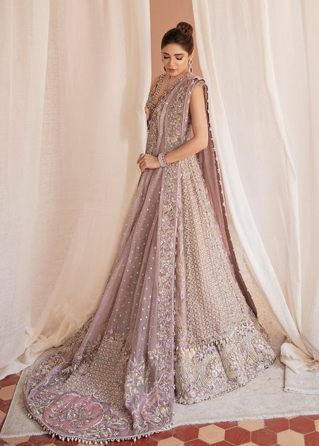 Lilac pakistani hotsell wedding dress