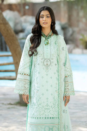 Aquamarine Pakistani Salwar Kameez in Salwar Suit Style