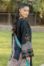 Black Shade Embroidered Pakistani Salwar Kameez Suit