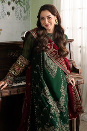 Bottle Green Embroidered Pakistani Salwar Kameez Suit