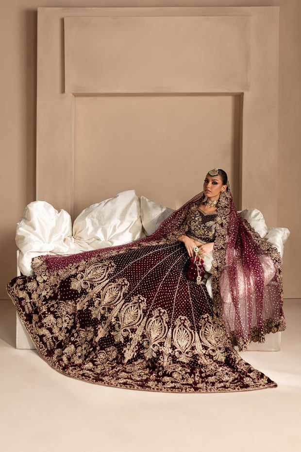 Bridal Lehenga and Choli Pakistani Dress