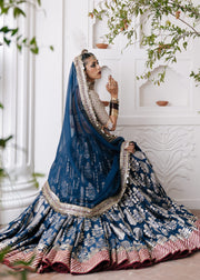 Bridal Wedding Dress in Lehenga Choli Dupatta Style Online