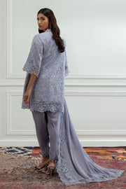 Buy Classic Lilac Shade Luxury Pret Boxy Style Pakistani Salwar Kameez