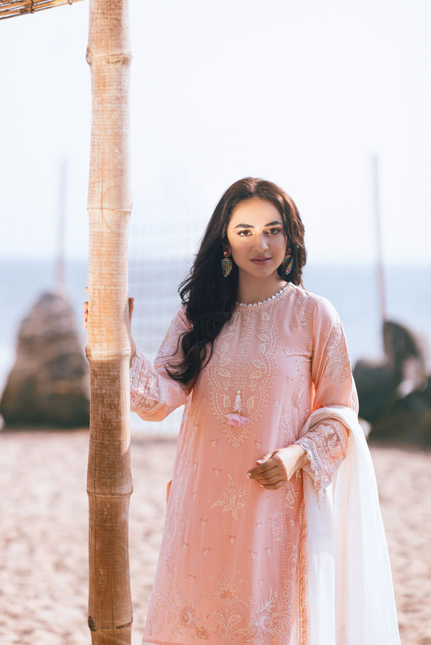 Buy Classic Peach Pink Pakistani Salwar Kameez Dupatta Salwar Suit 2023