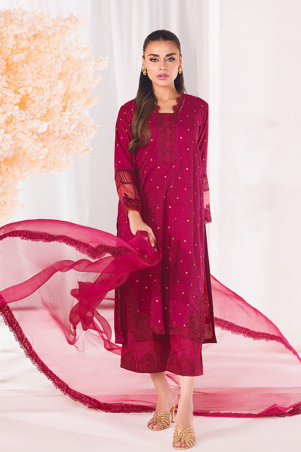 Buy Embroidered Shocking Pink Pakistani Salwar Kameez with Dupatta Dress 2023