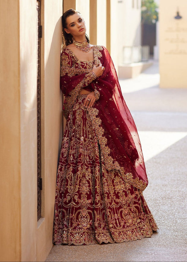 Choli Lehenga Style Pakistani Bridal Dress