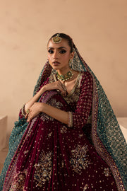 Classic Embellished Choli Lehenga Style Pakistani Bridal Dress