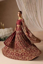 Classic Pakistani Bridal Dress in Wedding Choli Lehenga Style