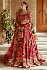 Crimson Red Lehenga Choli Dupatta Bridal Wedding Dress Online