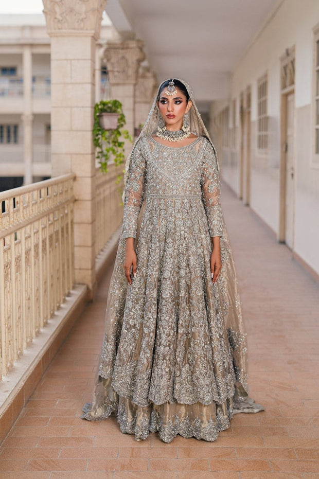 Bridal Lehenga Dupatta Gown Pakistani Wedding Dress