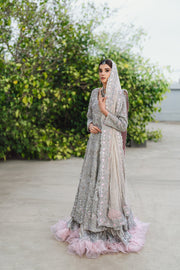 Elegant Bridal Lehenga Gown Dupatta Pakistani Wedding Dress