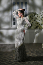 Elegant Embellished Kameez and Sharara Pakistani Wedding Dress