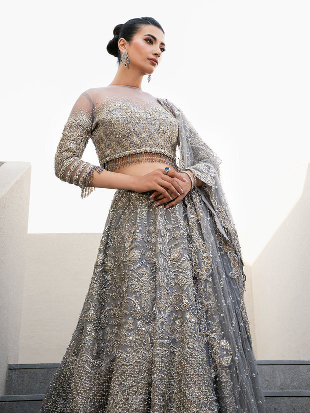 Elegant Lehenga Choli Pakistani Wedding Dress in California