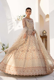 Elegant Pakistani Wedding Dress in Embellished Pishwas Style