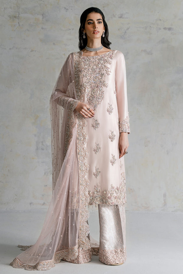 Elegant Pakistani Wedding Dress in Kameez Trouser Style