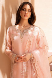 Embellished Kameez Trouser Dupatta Pink Pakistani Wedding Dress