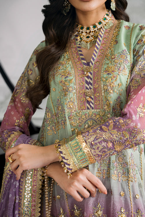 Embroidered Chiffon Kameez Premium Trouser Pakistani Party Wear