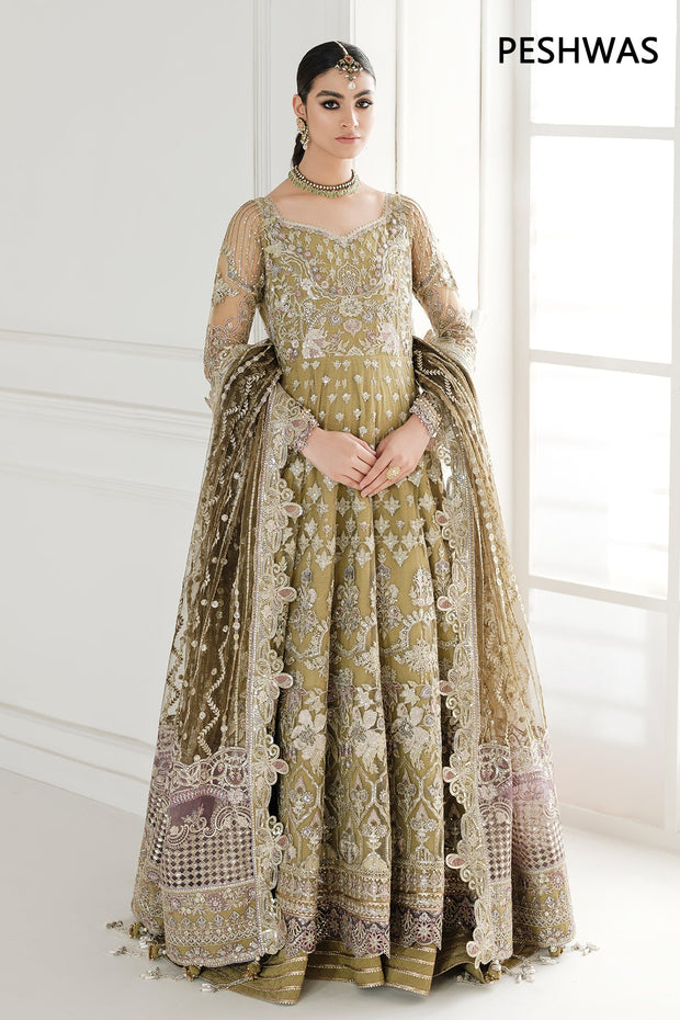 Embroidered Net Gown Pakistani Party Dress