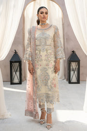 Embroidered Pakistani Salwar Kameez Dupatta in Organza Fabric