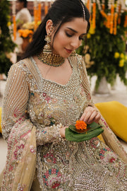 Farah Talib Aziz Embellished Pakistani Wedding Dress Online