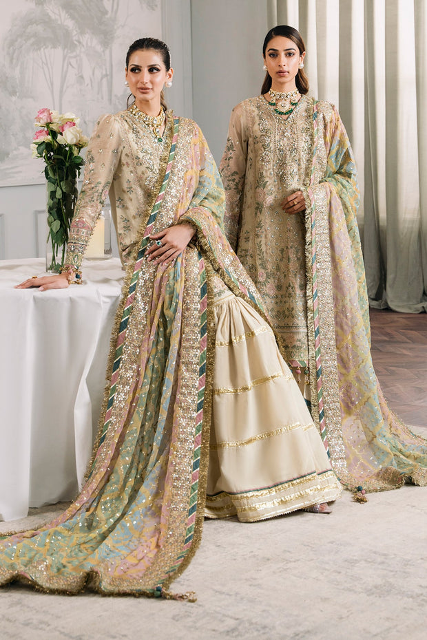 Gharara Kameez Dupatta Pakistani Party Wear