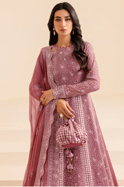 Heavily Embellished Lilac shade Pakistani Wedding Pishwas Style