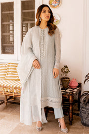 Heavily Embellished Sky Blue Pakistani Salwar Kameez Party Wear