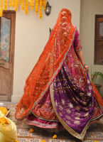 Kalidaar Heavy Embroidered Bridal Lehenga