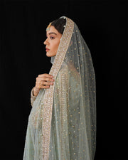 Kameez Sharara Style Pakistani Wedding Dress