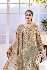 Kameez Trouser Embellished Pakistani Wedding Dress