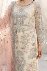 Latest Embroidered Pakistani Salwar Kameez Dupatta in Organza