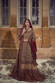 Latest Farshi Bridal Lehenga Kameez Pakistani Wedding Dress