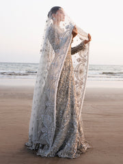 Latest Gown Style Pakistani Bridal Dress in California