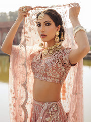 Latest Indian Bridal Dress in Wedding Lehenga Choli Style