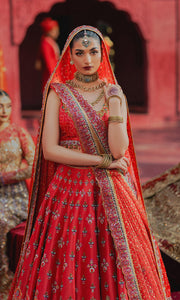 Latest Indian Wedding Dress in Raw Silk Choli Lehenga Style