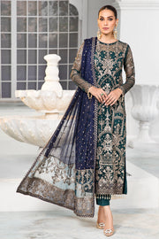 Latest Kameez Trouser Dupatta Embroidered Pakistani Party Wear